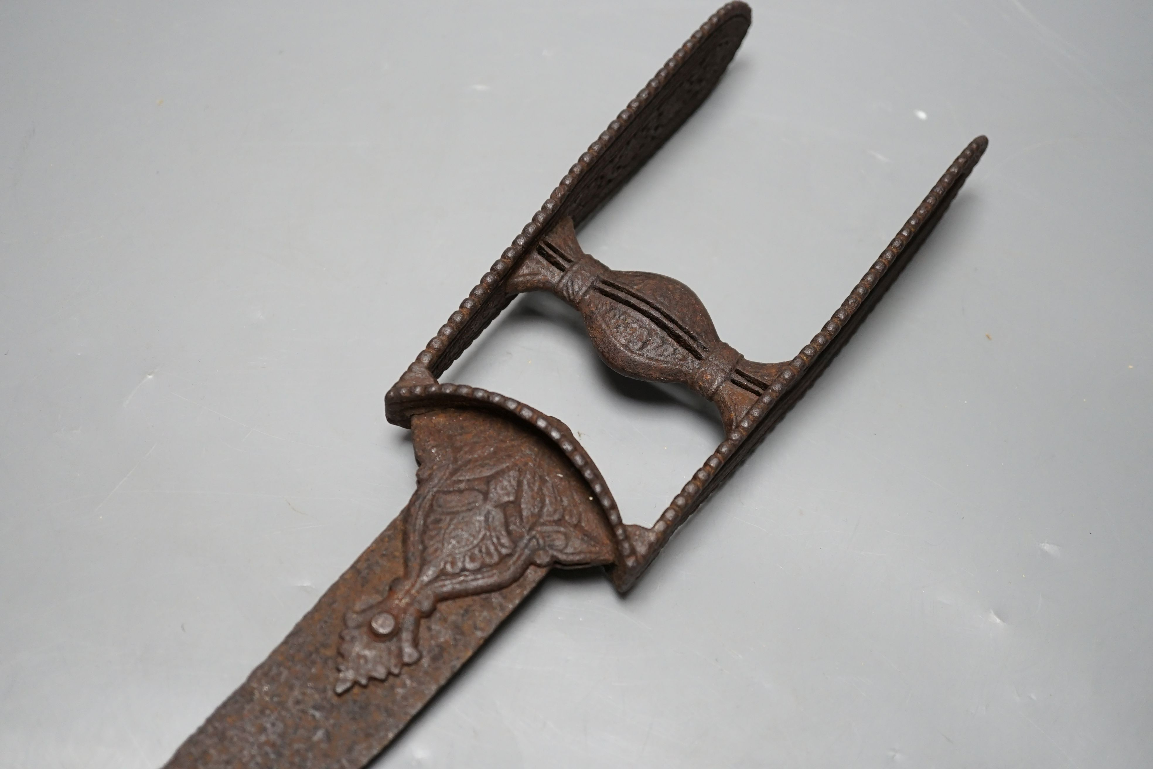 A 17th/18th century Indian dagger Katar, 48cm total length